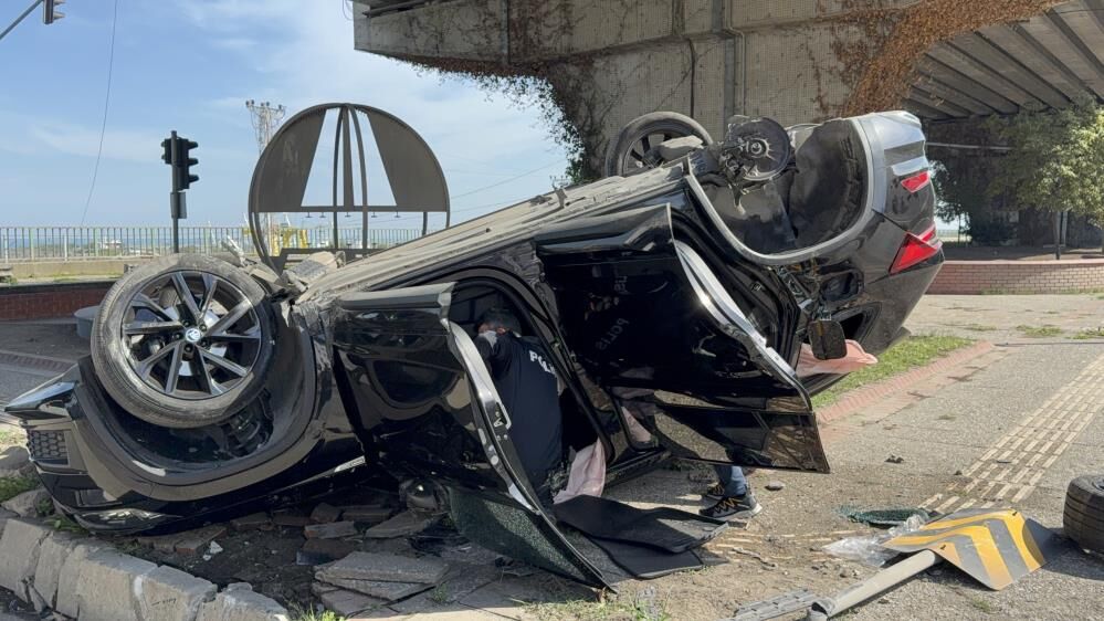 Samsun Haber: Samsun’da 2,6 milyonluk otomobilin sevinci 1 saat sürdü