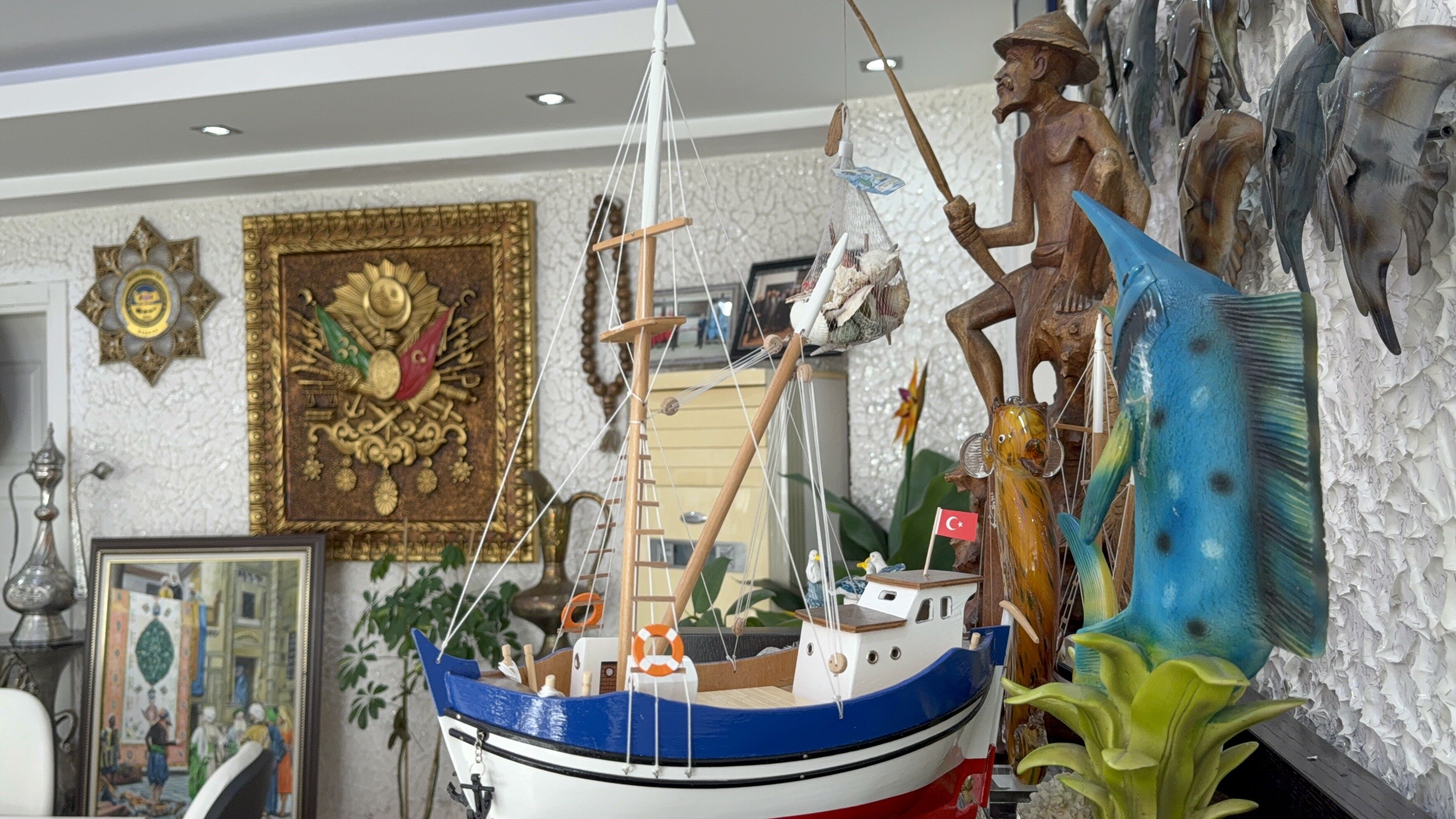 Samsun Haber: Samsun’da başkanın makam odası adeta tarih müzesi!