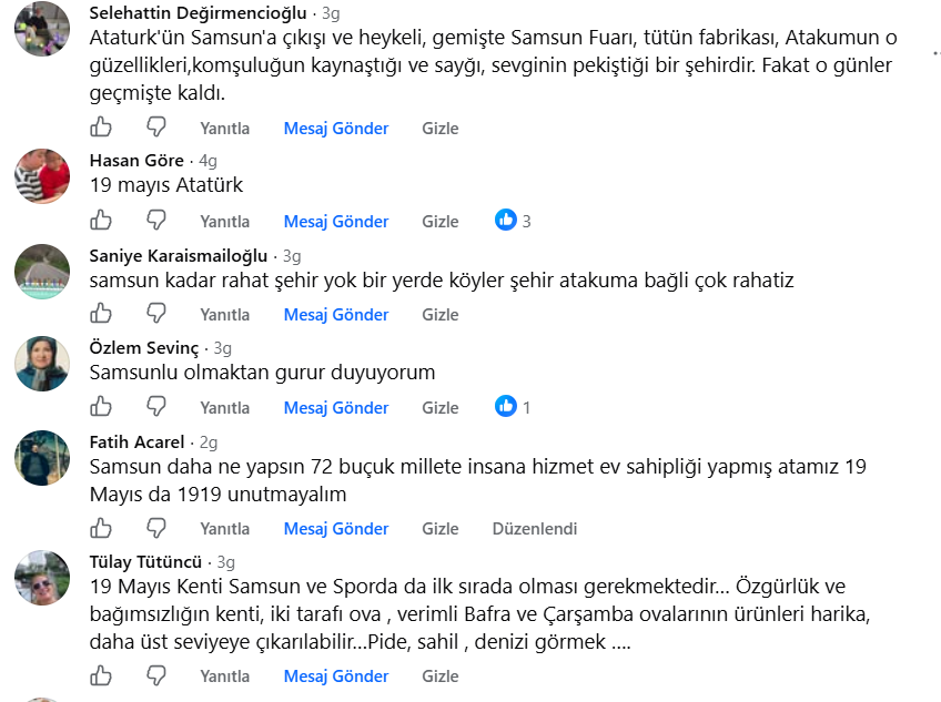 Samsun Haber: Samsunlulara sorduk: Şehrinizde en çok neyle gurur duyuyorsunuz?