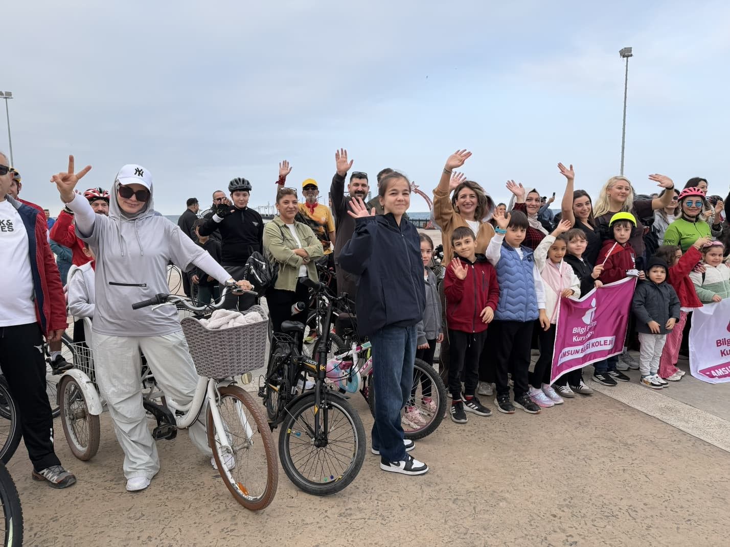 Samsun haber: Samsun’da Cumhuriyet Bayramı coşkusu pedallara yansıdı
