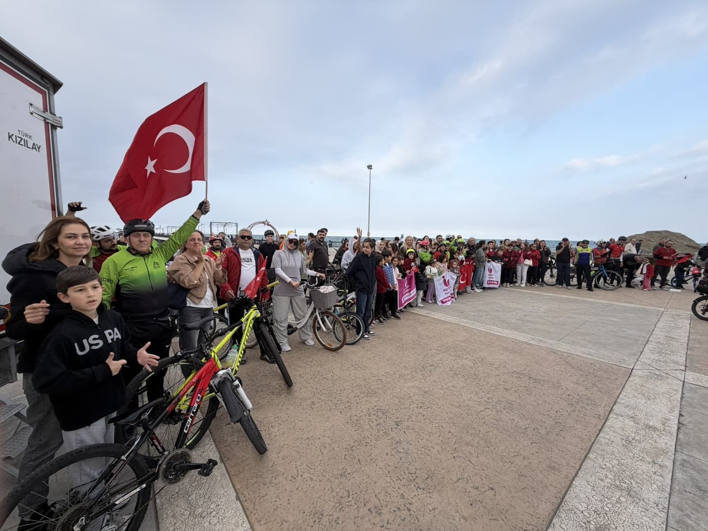 Samsun haber: Samsun’da Cumhuriyet Bayramı coşkusu pedallara yansıdı