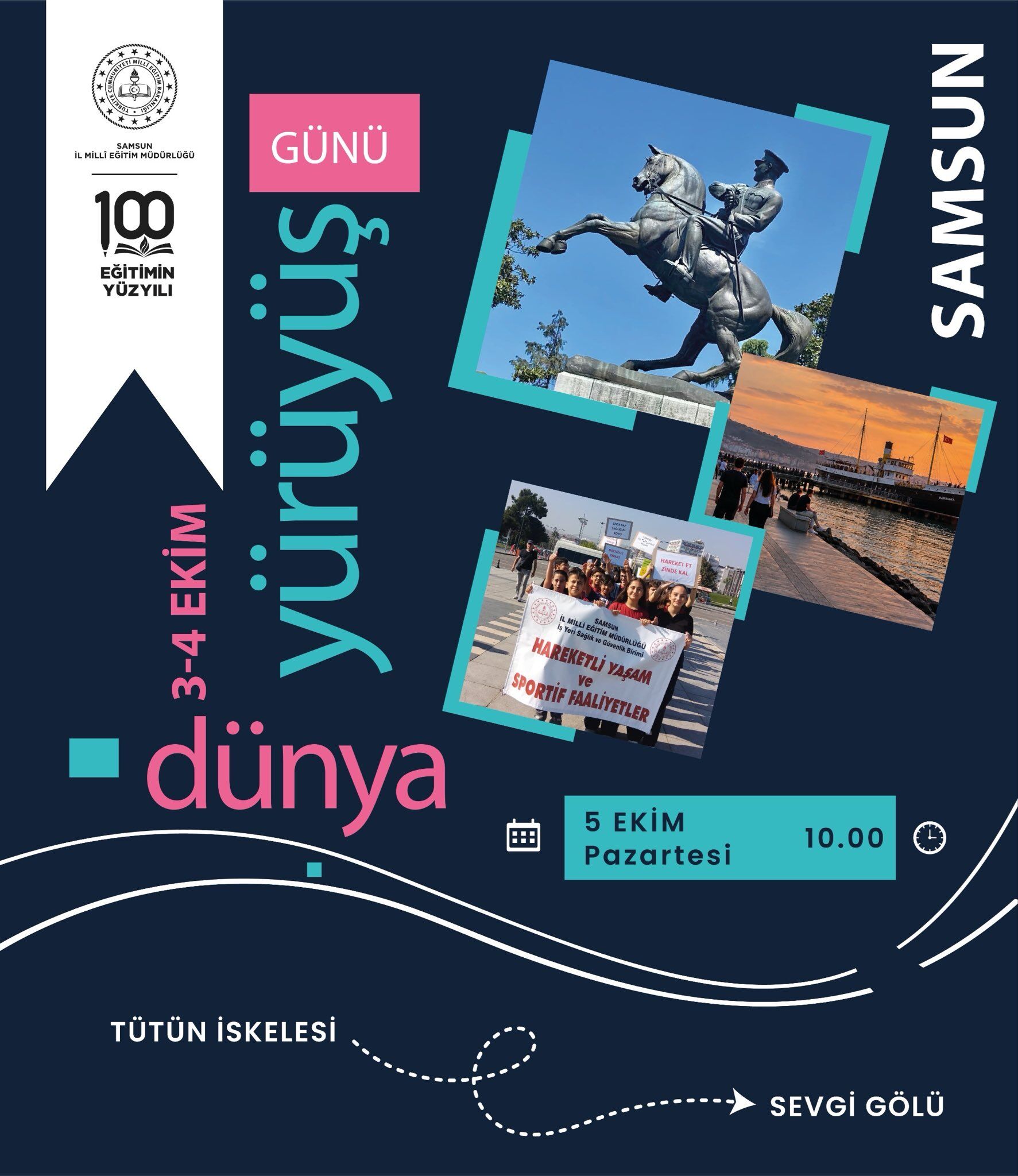 Samsun Haber: Samsun’da Dünya Yürüyüş Günü için buluşma