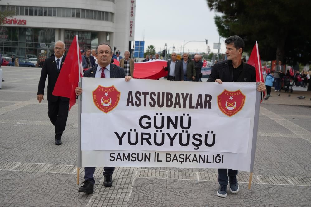 Samsun Haber: Samsun’da emekli astsubaylar meydana indi: Dikkat çeken talep
