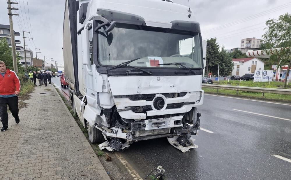 Samsun Haber: Samsun'da faciadan dönüldü! Dehşet anları kamerada