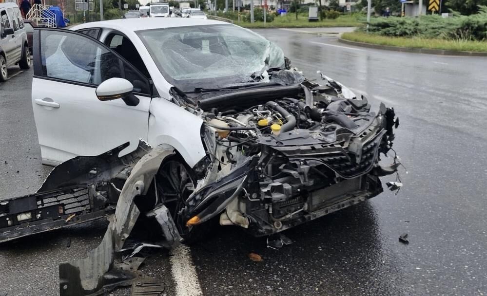 Samsun Haber: Samsun'da faciadan dönüldü! Dehşet anları kamerada