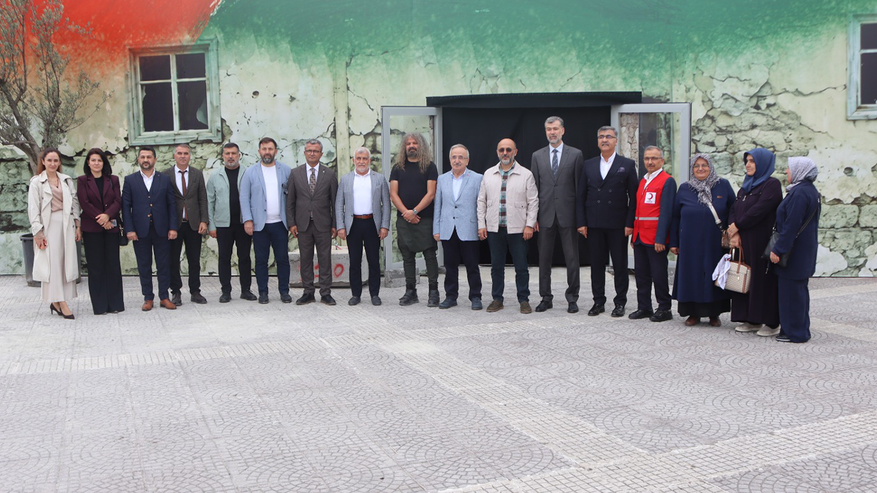 Samsun’da Gazze’nin acısı sanatla anlatılıyor