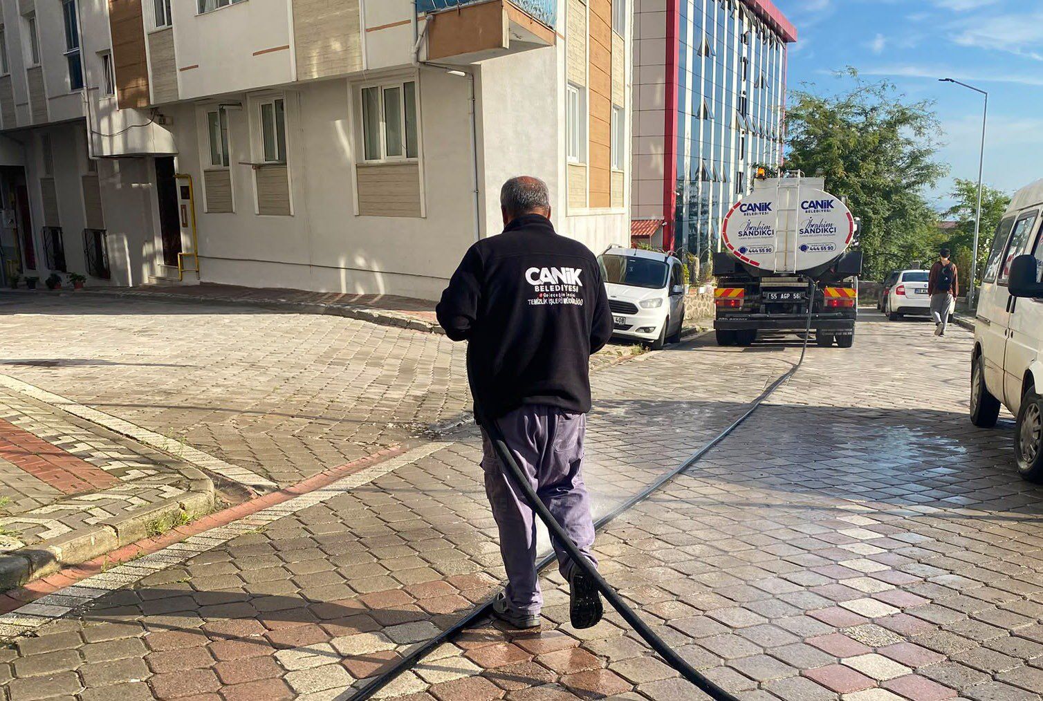Samsun haber: Samsun'da o ilçede ekipler gece gündüz sahada