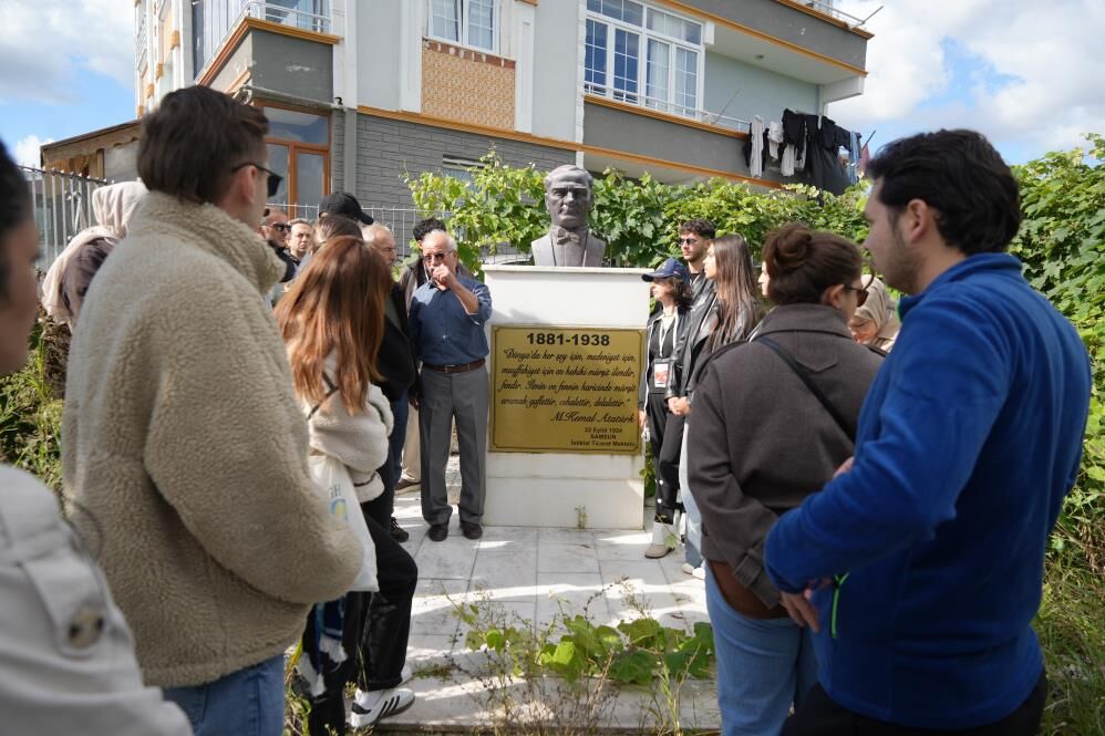 Samsun Haber: Samsun’da öğrenciler Kurtuluş Yolu’nu adım adım gezdi