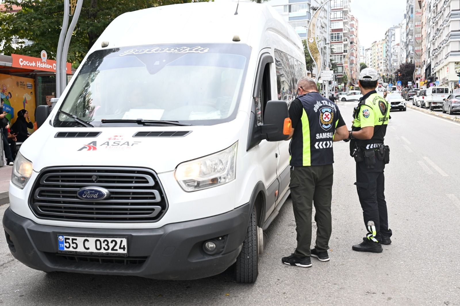 Samsun Haber: Samsun’da okul servislerine sıkı denetim! 272 araca işlem