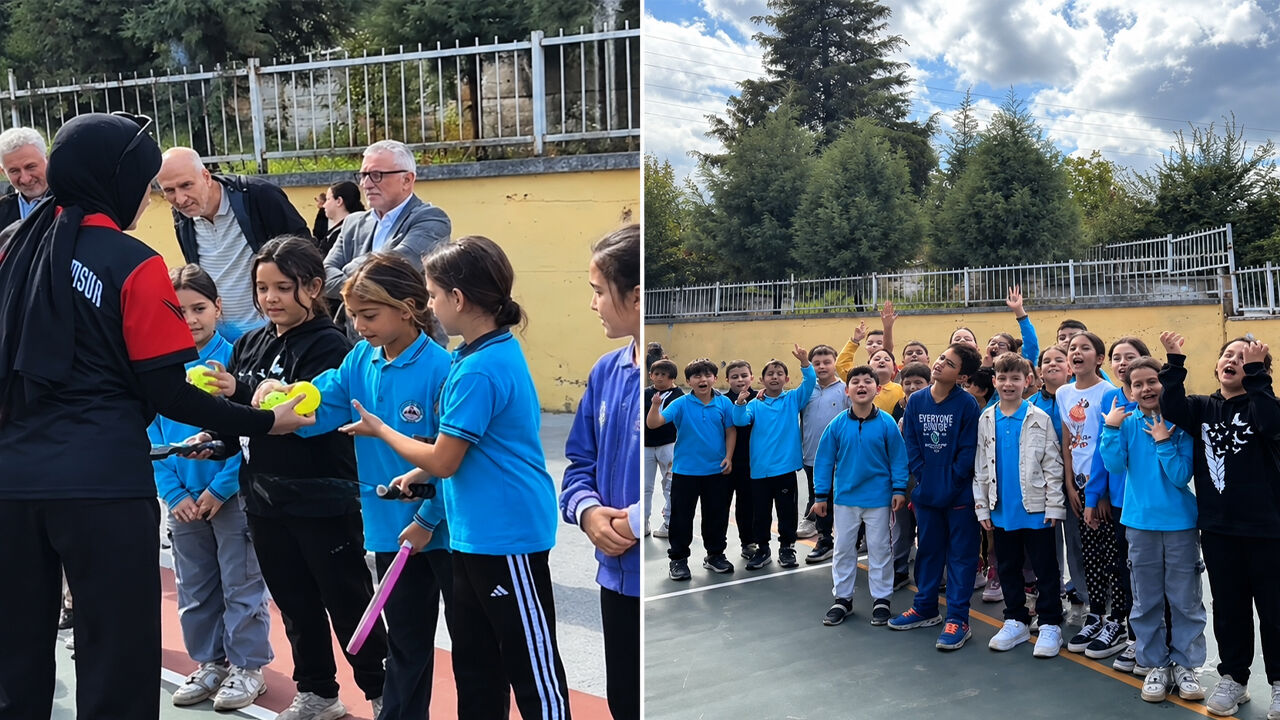 Samsun’da pickleball rüzgarı! Çocuklar sporla buluşuyor