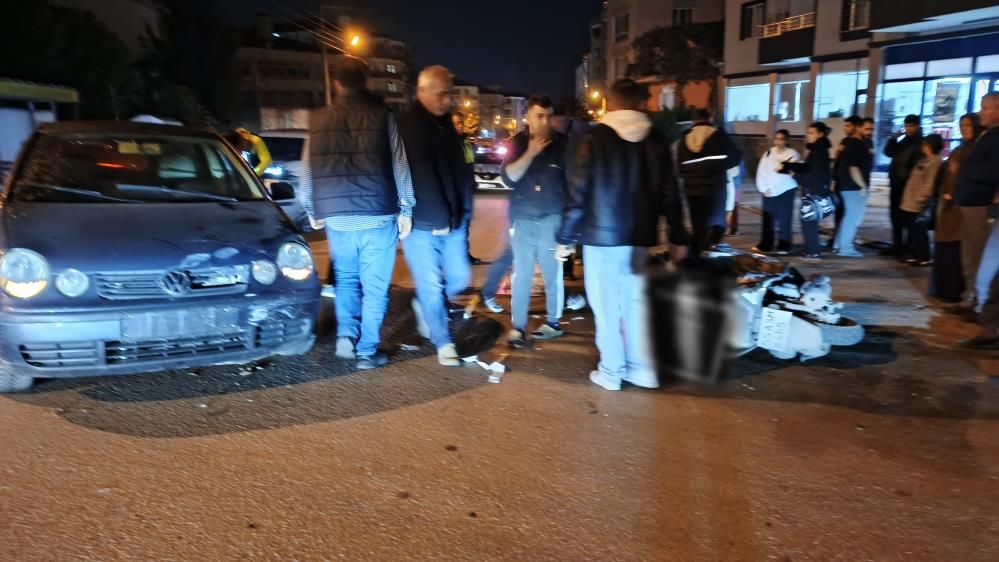 Samsun Haber: Samsun’da sipariş yolunda kaza! Kurye yaralandı