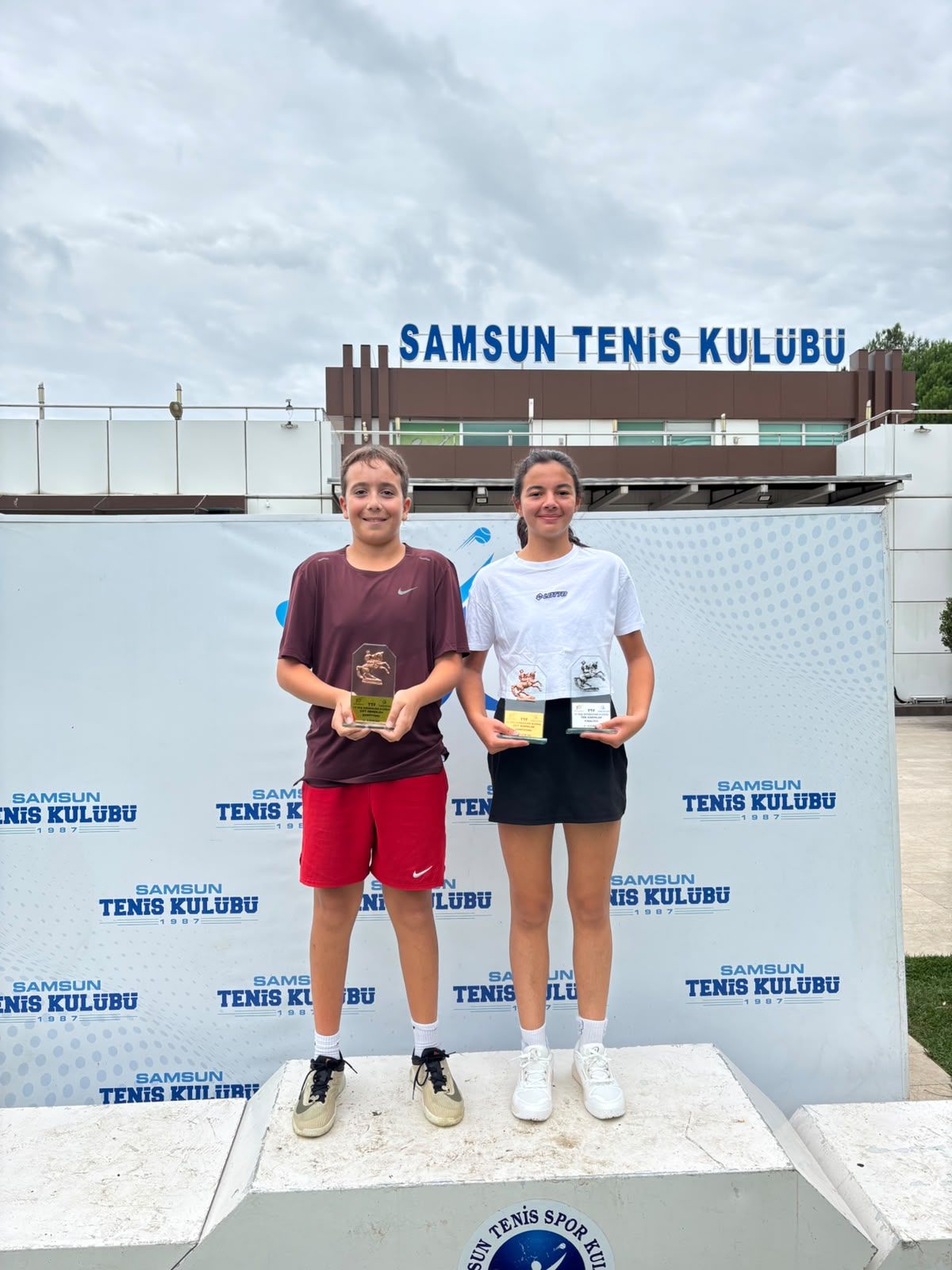 Samsun haber: Samsun’da tenis heyecanı! Şampiyonlar belli oldu