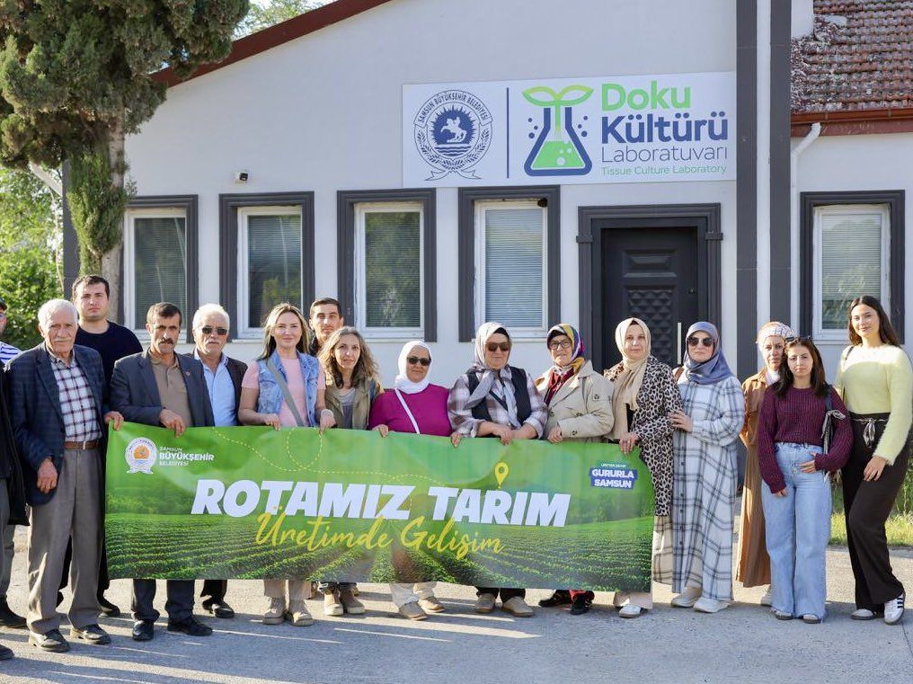 Samsun haber: Samsun’da üreticilere modern tarım için teknik gezi desteği