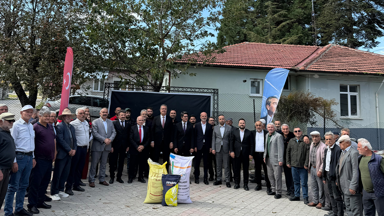 Samsun haber: Samsun'da üreticilere tohum ve gübre desteği