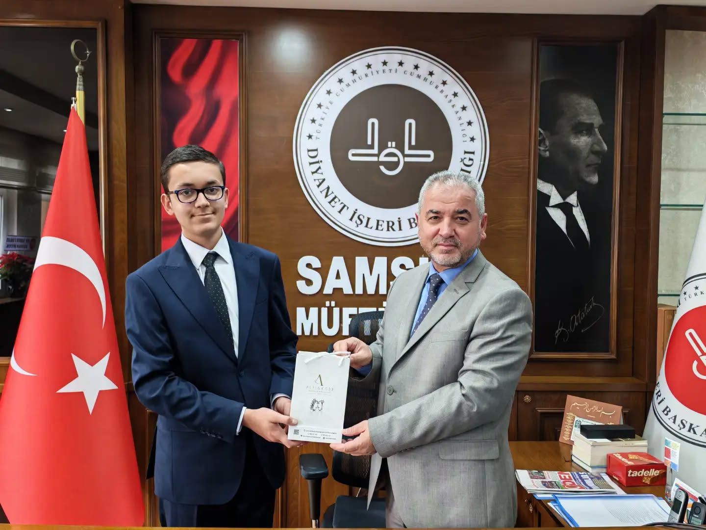 Samsun haber: Samsunlu hafız Yunus Emre Yılmaz Türkiye üçüncüsü oldu