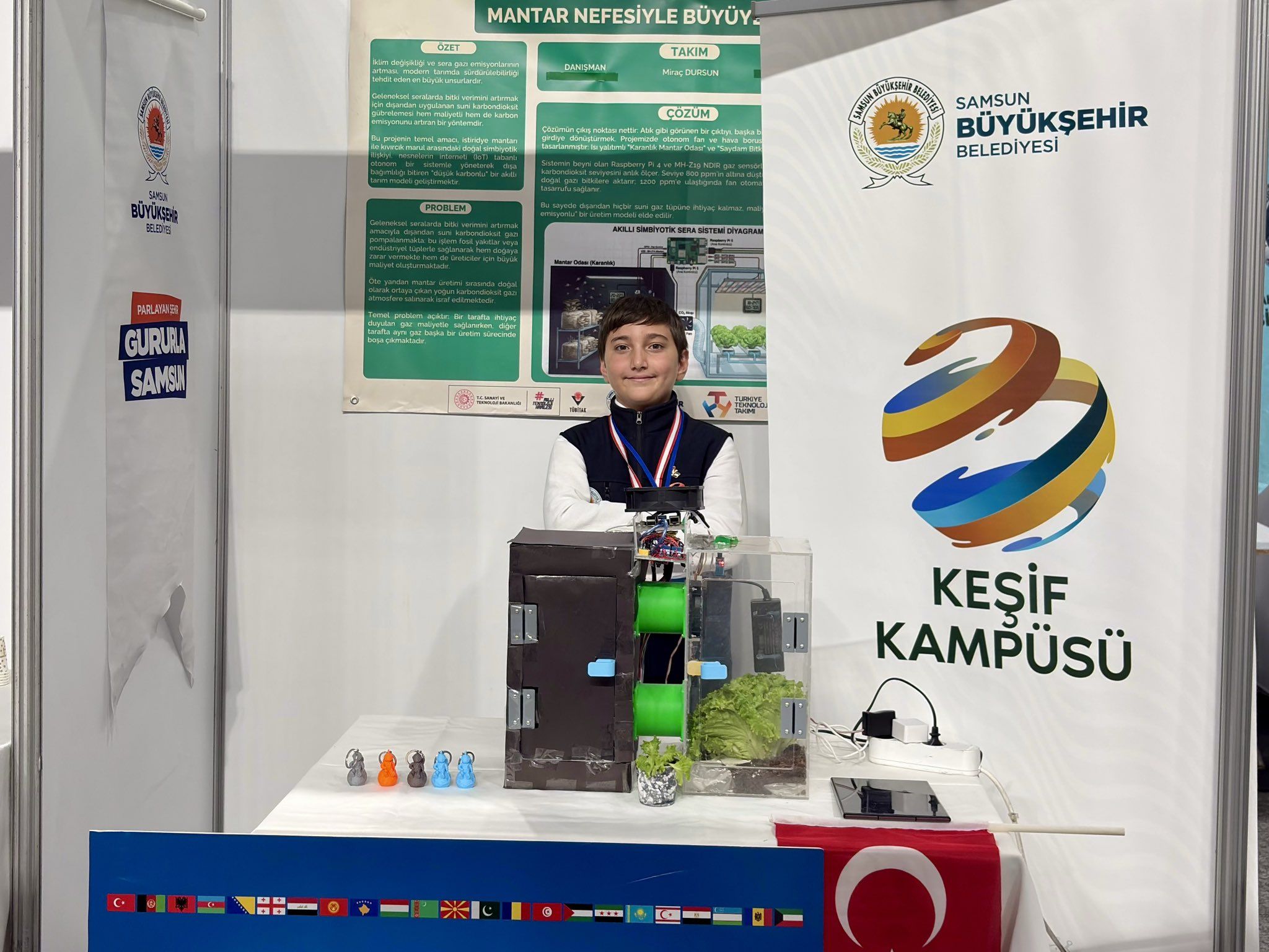 Samsun haber:Samsunlu öğrenci Miraç Dursun’dan uluslararası başarı