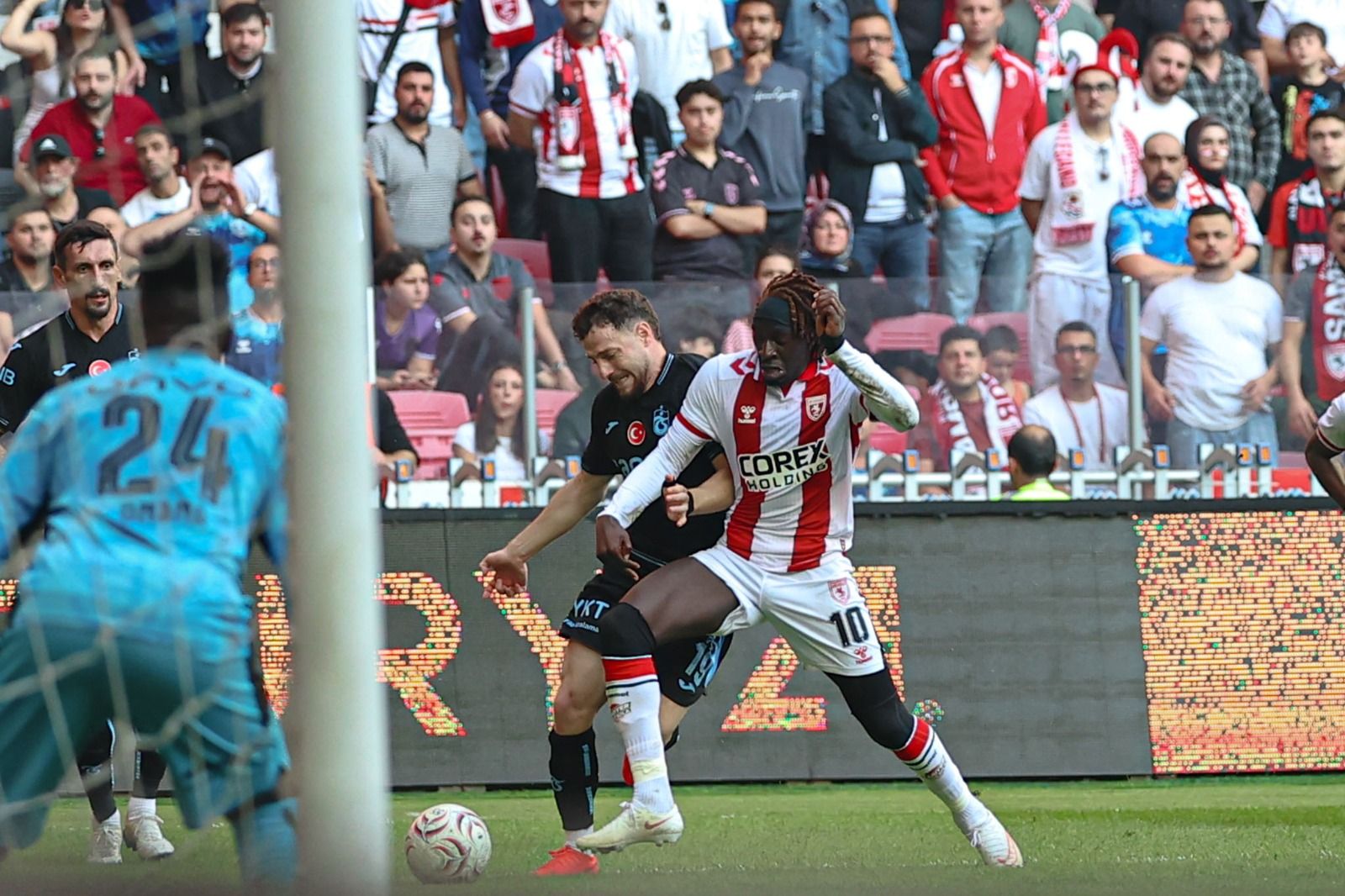 Samsunspor’da inanılmaz istatistik! Direkler gole izin vermiyor