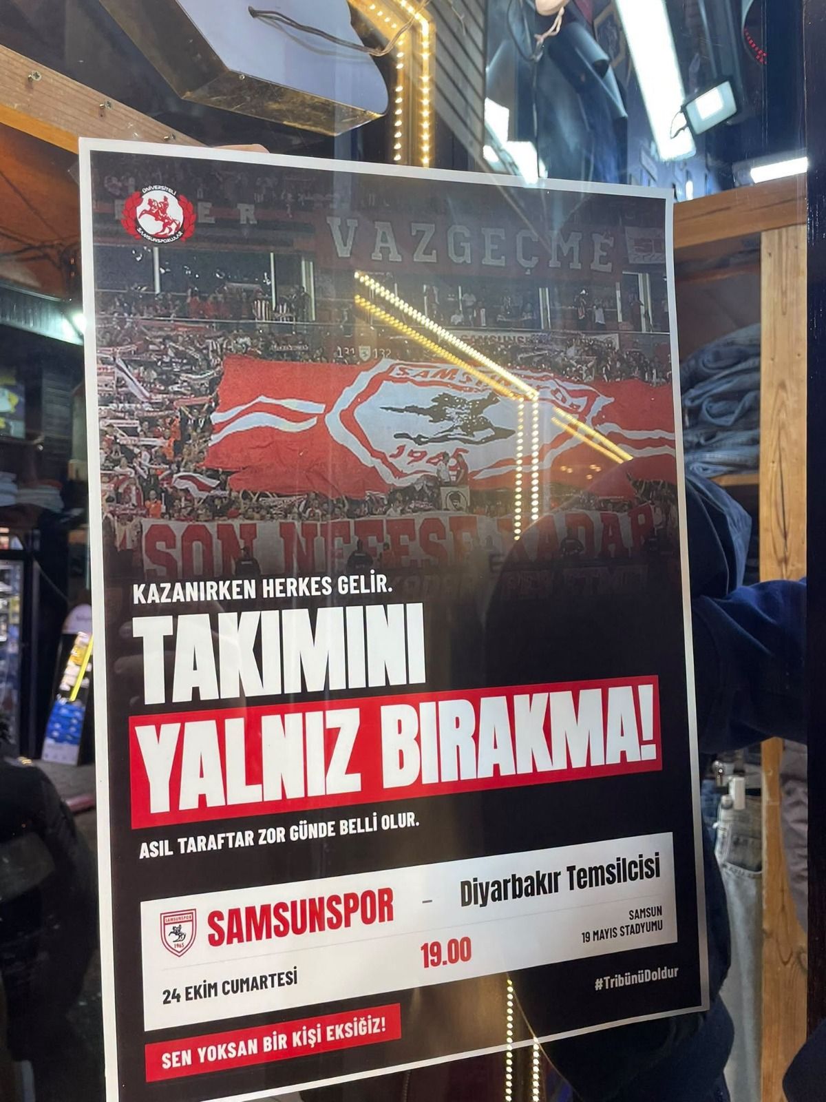 Samsunspor Haber: Samsunspor taraftarına seslendiler: “Vazgeçme!”