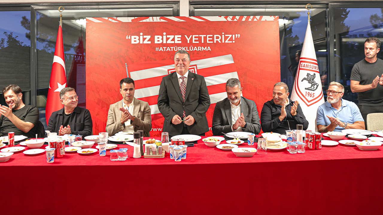 Samsunspor’da Trabzonspor derbisi öncesi aile buluşması