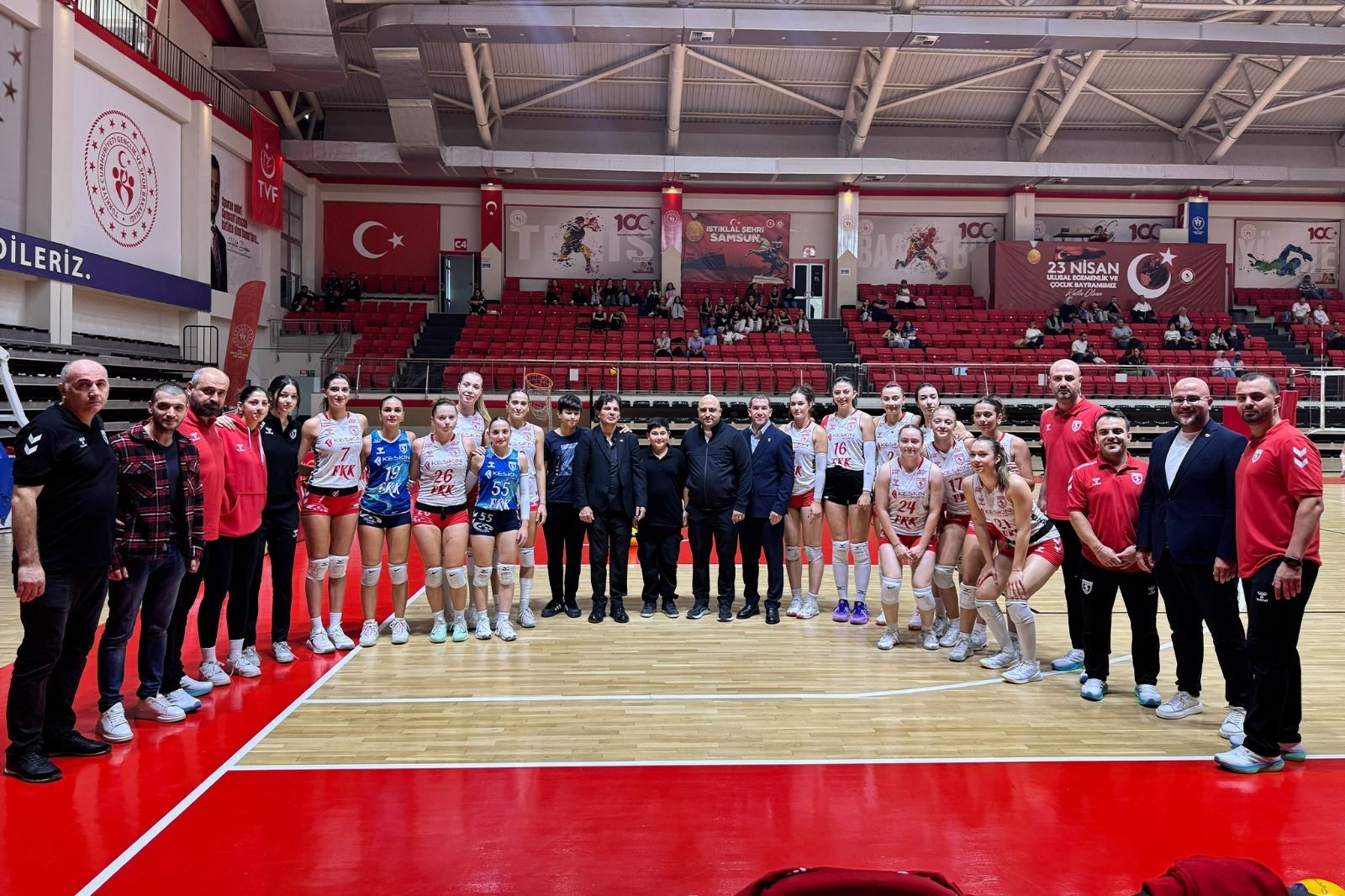 Samsunspor Haber: Samsunspor’dan kusursuz başlangıç! 4’te 4, set kaybı yok