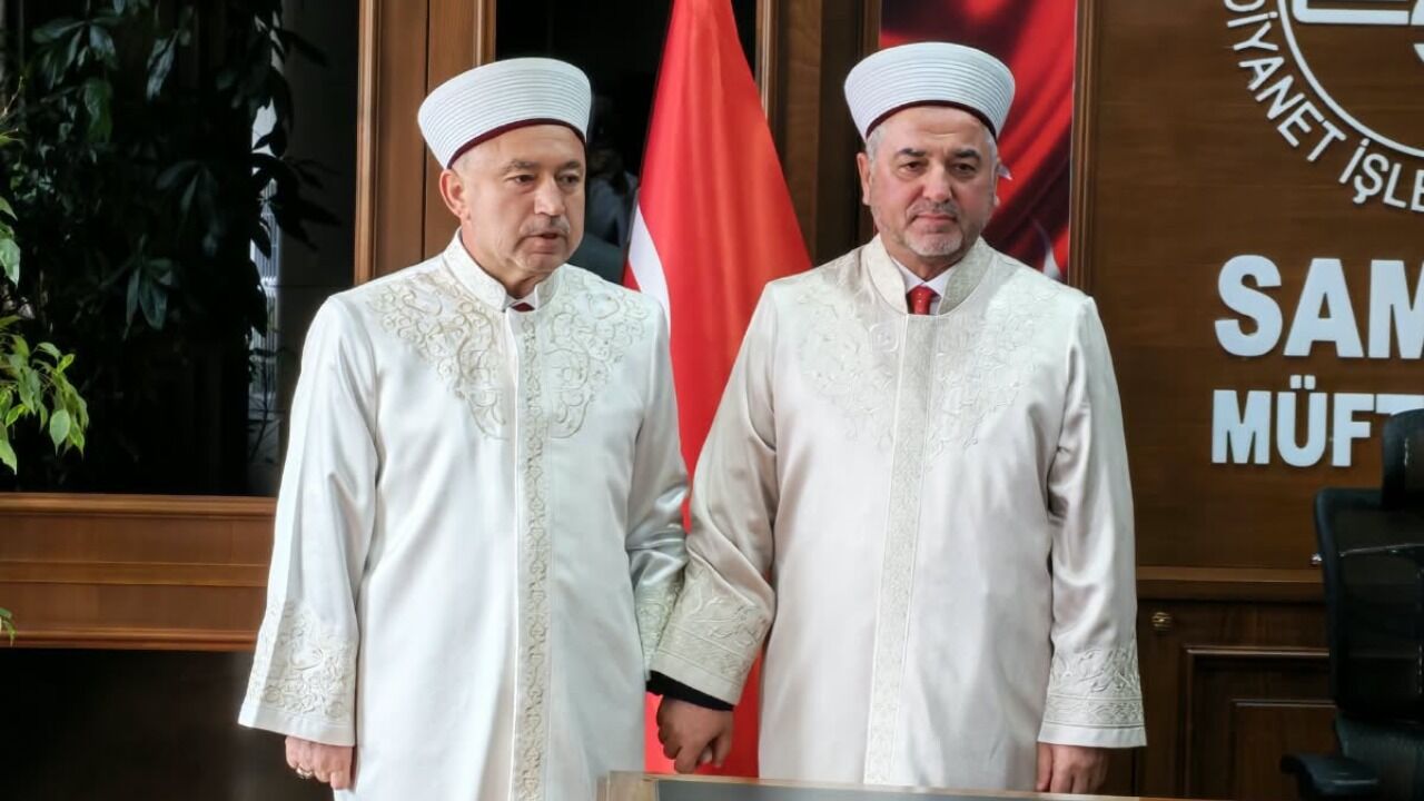 Samsun’un yeni İl Müftüsü Hasan Güneş göreve başladı