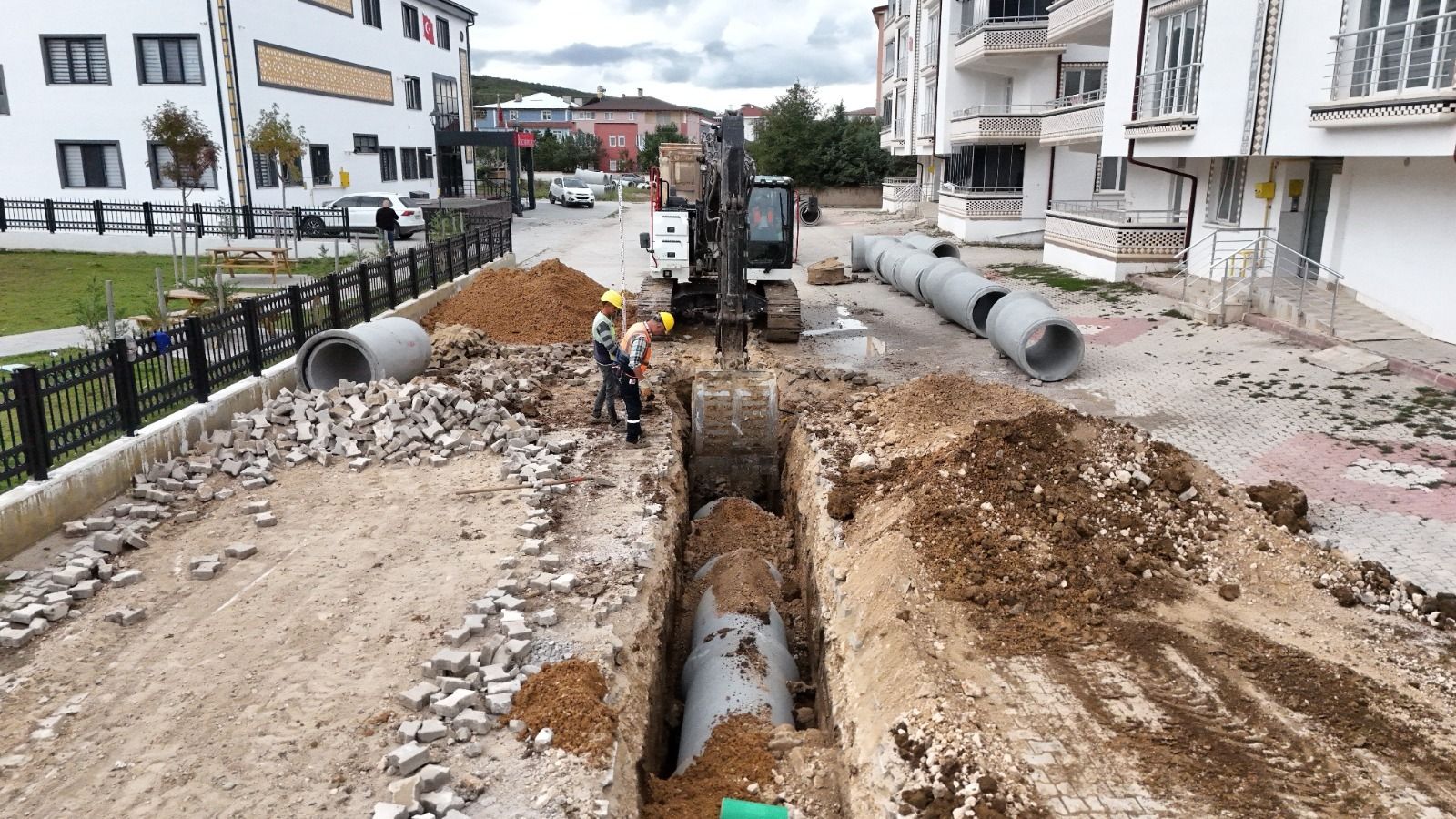 Samsun Haber: SASKİ düğmeye bastı! O ilçede altyapı baştan aşağı yenileniyor
