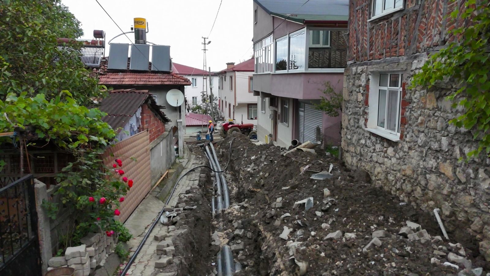 Samsun Haber: SASKİ düğmeye bastı! O ilçede altyapı baştan aşağı yenileniyor