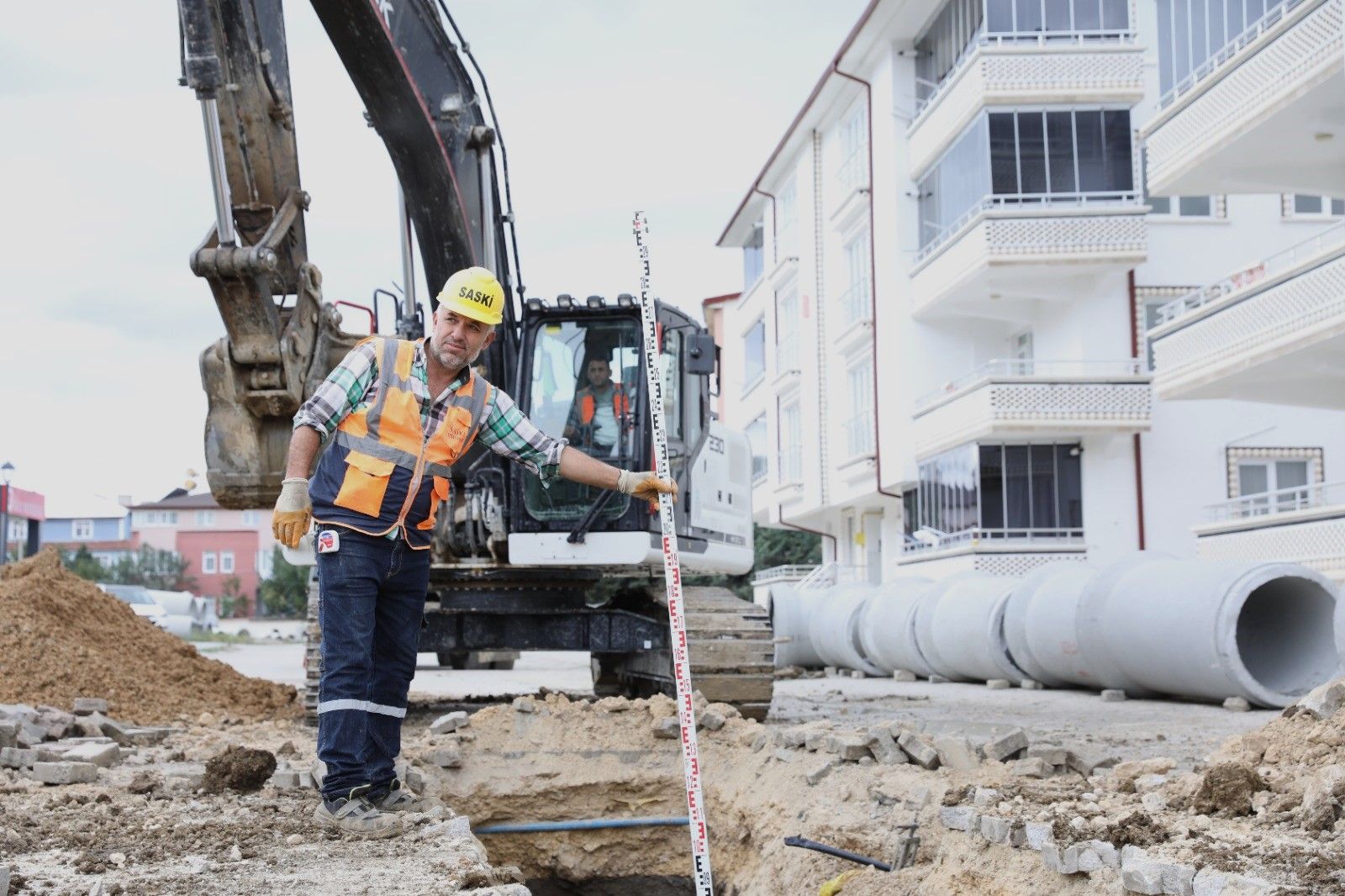 Samsun Haber: SASKİ düğmeye bastı! O ilçede altyapı baştan aşağı yenileniyor