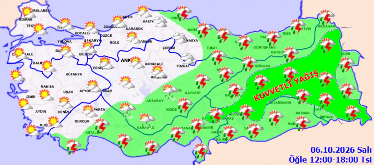 Sıcak hava geri dönüyor! Öncesinde 19 il için sarı alarm