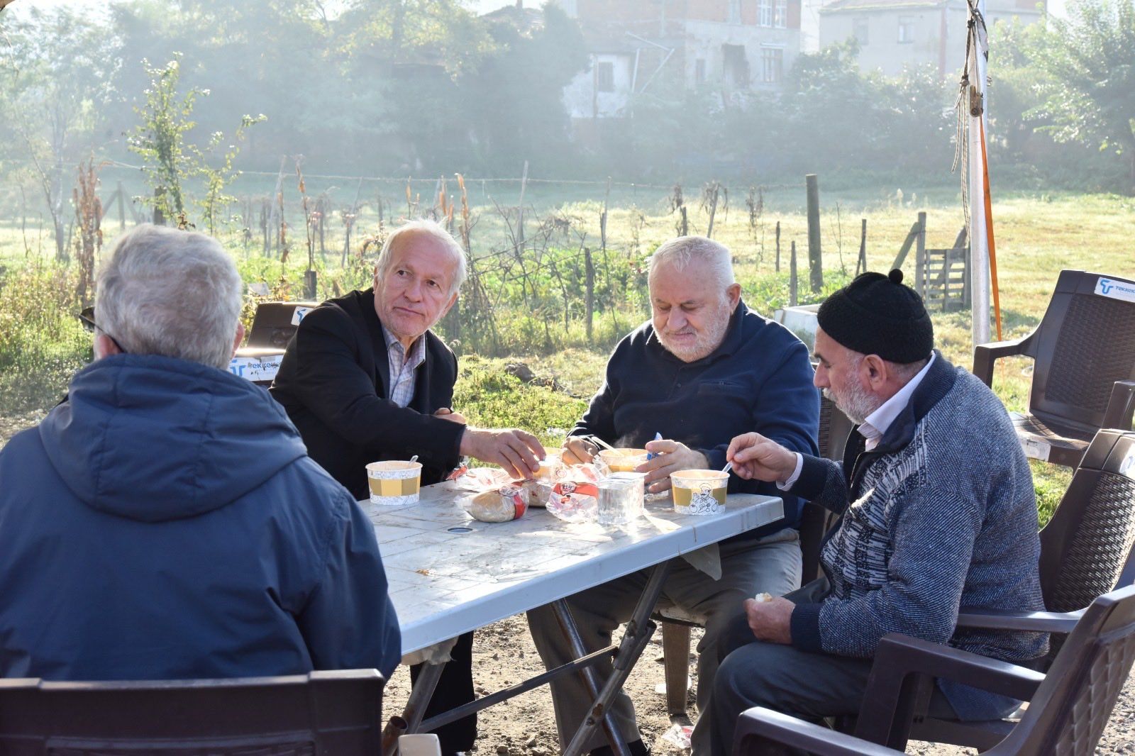 Samsun haber: Tekkeköy’de fındık üreticilerine sıcak çorba ikramı