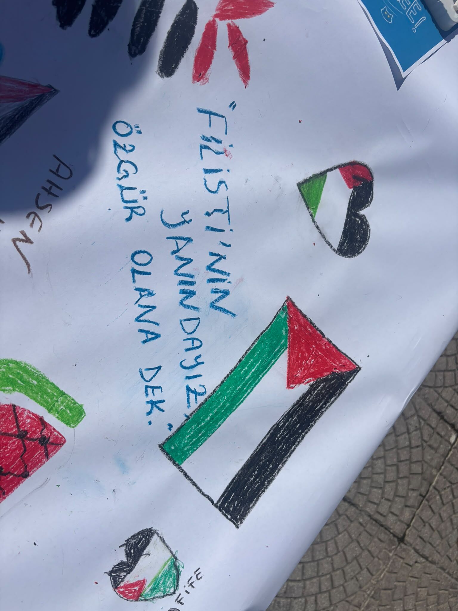samsun haber Samsun’da Gazze için kalemler konuştu! Çocuklardan anlamlı mesaj