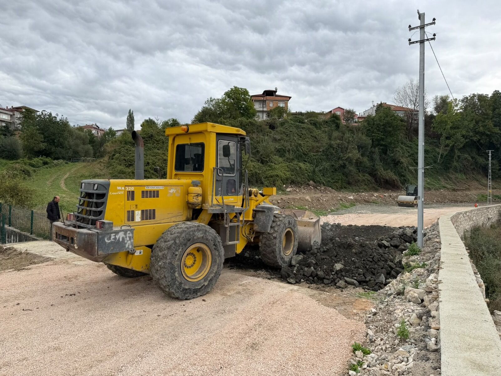 samsun haber: Havza’da 3 mahalleyi ilgilendiren çalışma sürüyor