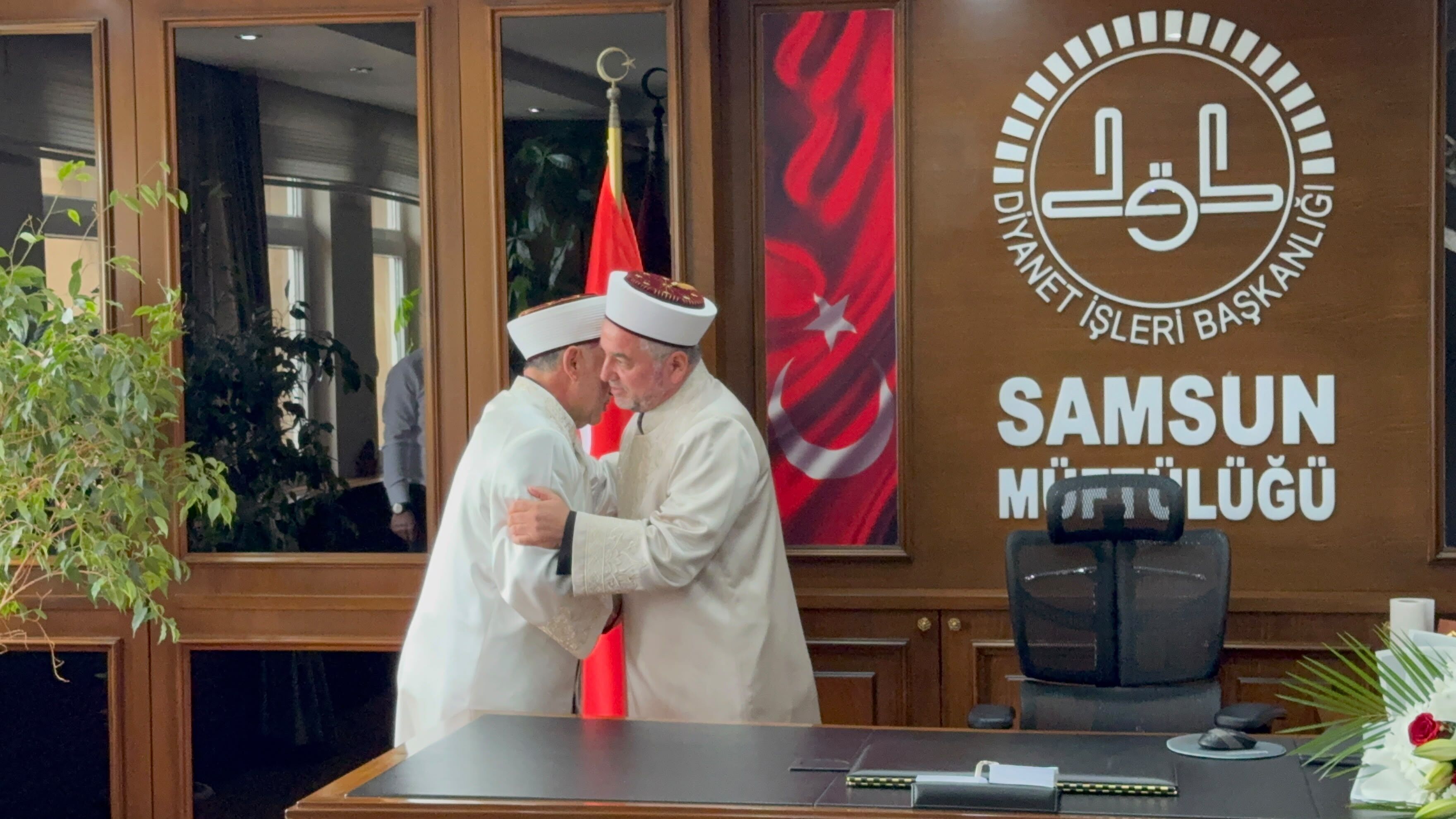 SAMSUN HABER Samsun’un yeni İl Müftüsü Hasan Güneş göreve başladı