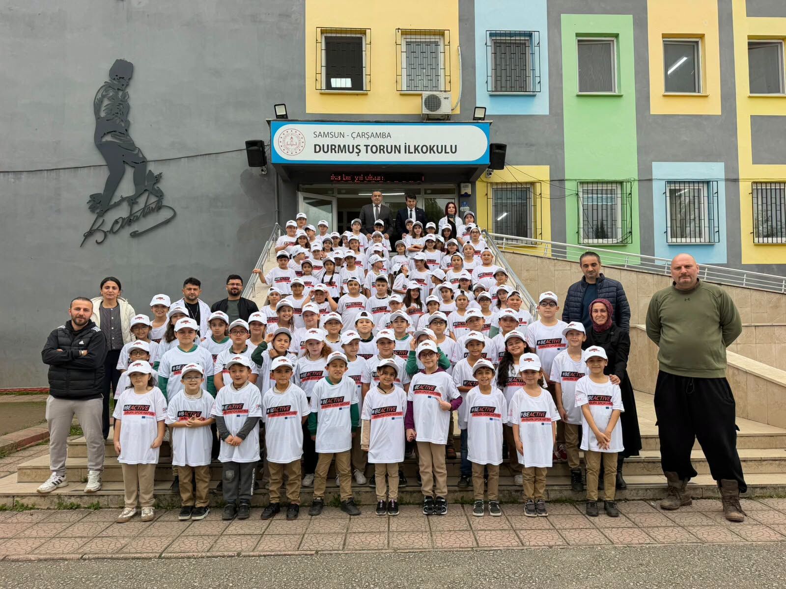 SAMSUN HABER Samsun’da çocuklar sporla güçlendi! Renkli etkinlik