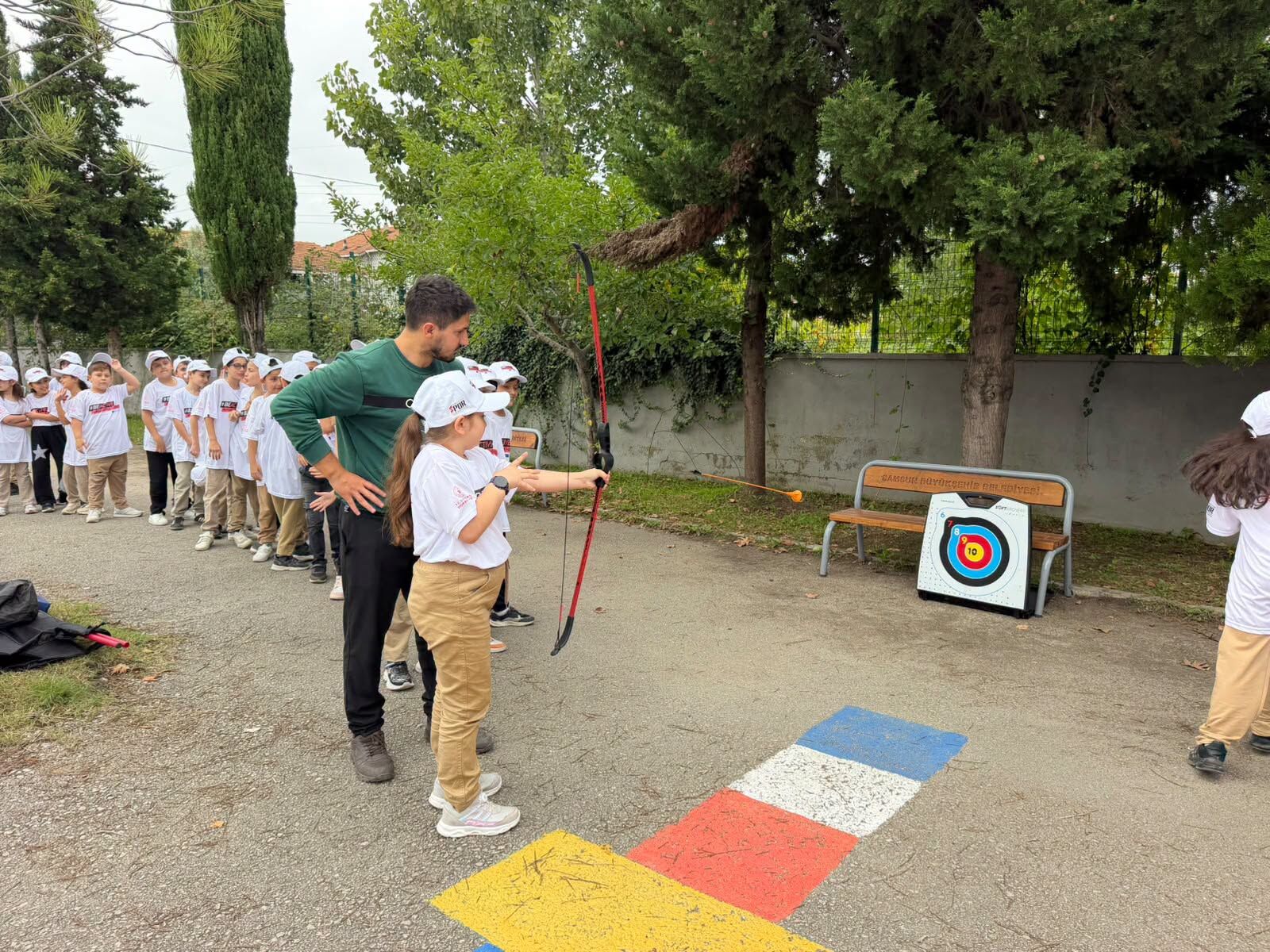 Samsun’da çocuklar sporla güçlendi! Renkli etkinlik
