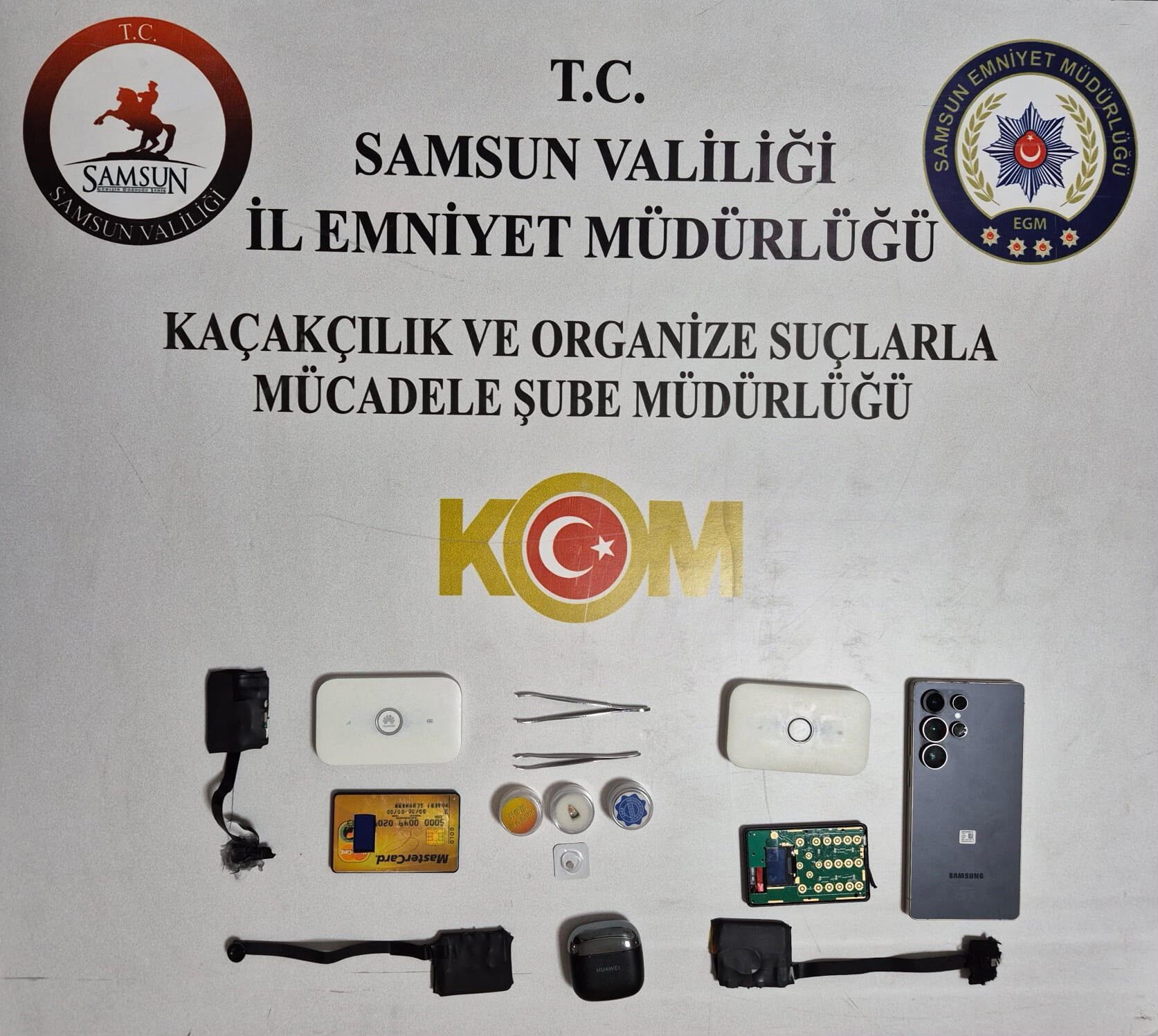Samsun’da ehliyet sınavında kopya planı suya düştü