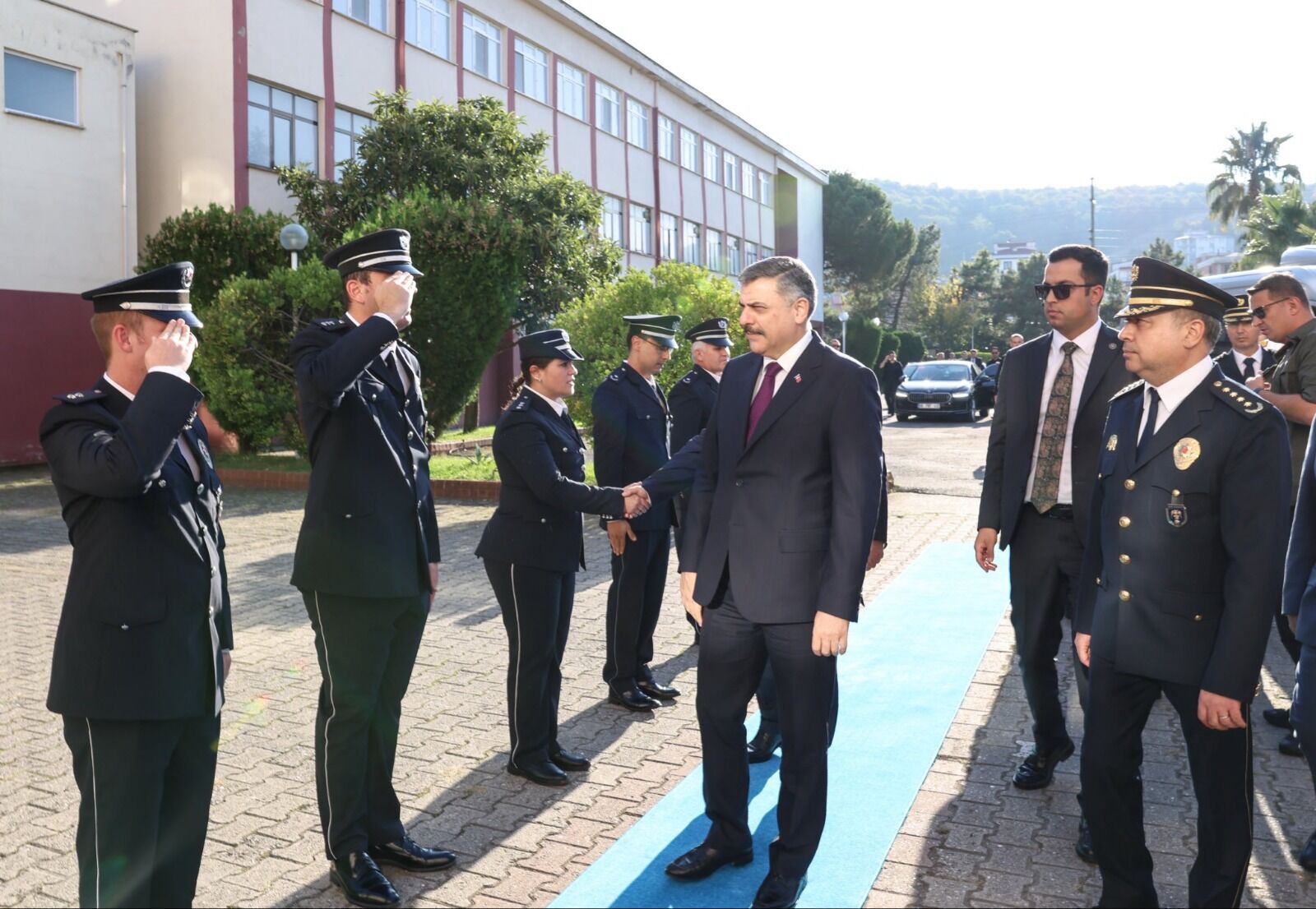 SAMSUN HABER İçişleri Bakanı Çiftçi, Samsun’da polis okulunu ziyaret etti