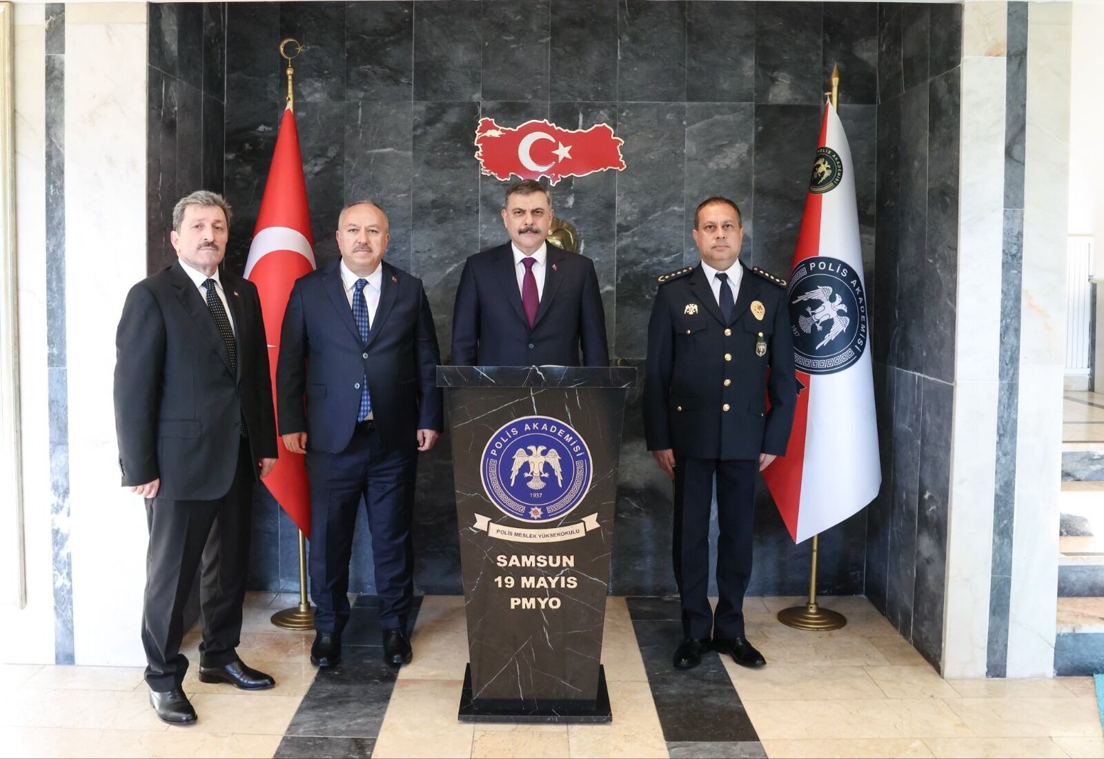 SAMSUN HABER İçişleri Bakanı Çiftçi, Samsun’da polis okulunu ziyaret etti