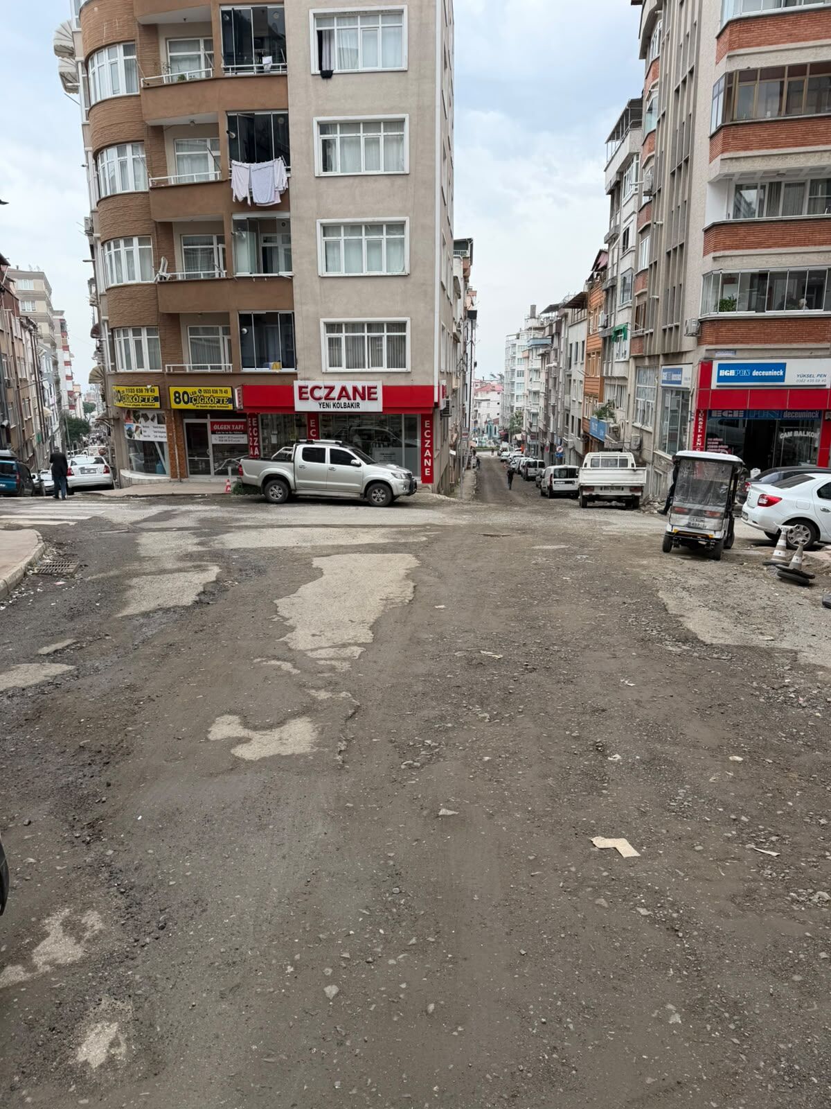 samsun haber: Samsun’da Kadıköy Mahallesi'nde iki aydır bitmeyen yol çilesi