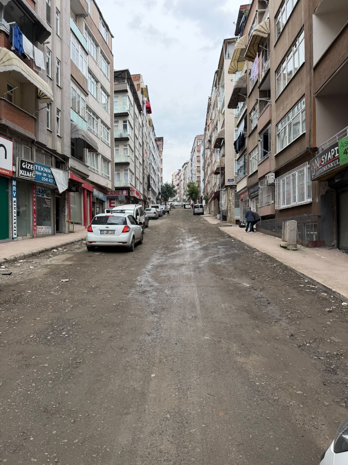 samsun haber: Samsun’da Kadıköy Mahallesi'nde iki aydır bitmeyen yol çilesi