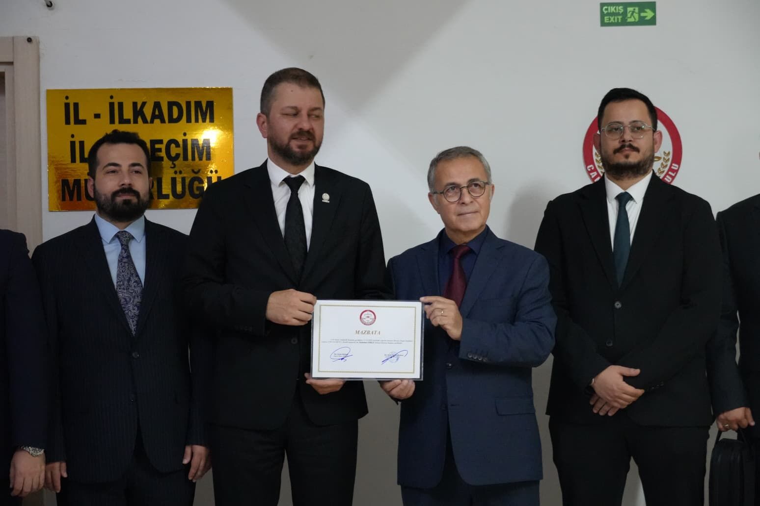 Samsun haber: Samsun'un yeni Baro Başkanı Kutluhan Gökçe mazbatasını aldı