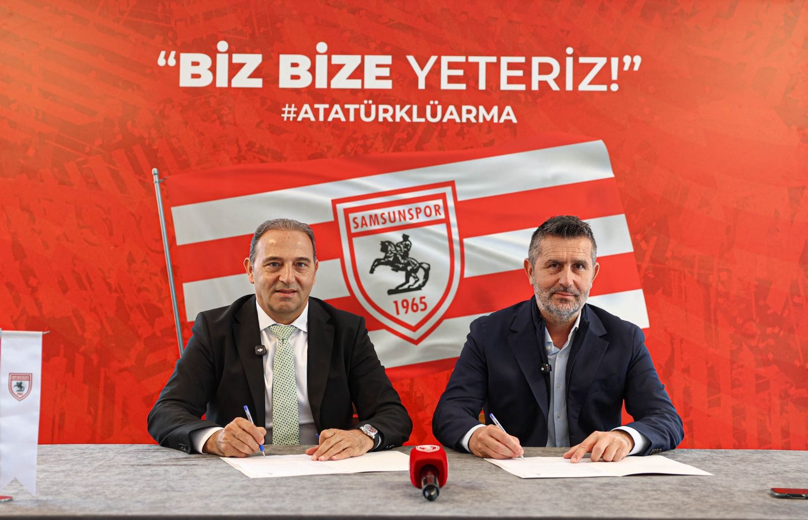 Samsunspor’da T.D. Nenad Bjelica imzayı attı: “Mücadeleye hazırım”