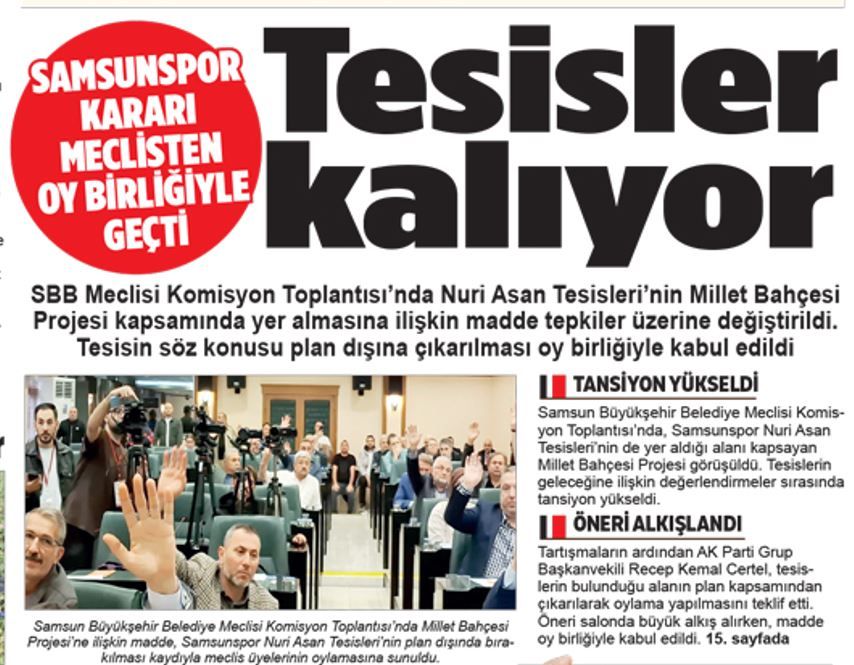 samsunspor haber: Samsunspor için tarihi karar kesinleşti!