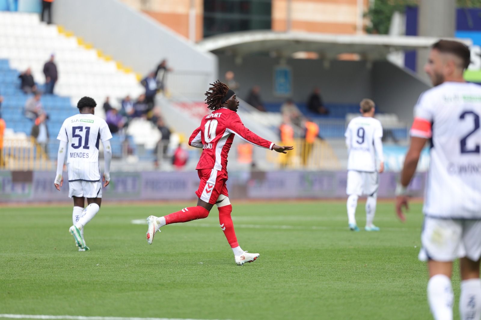 Coulibaly’nin çabası Samsunspor’a yetmedi