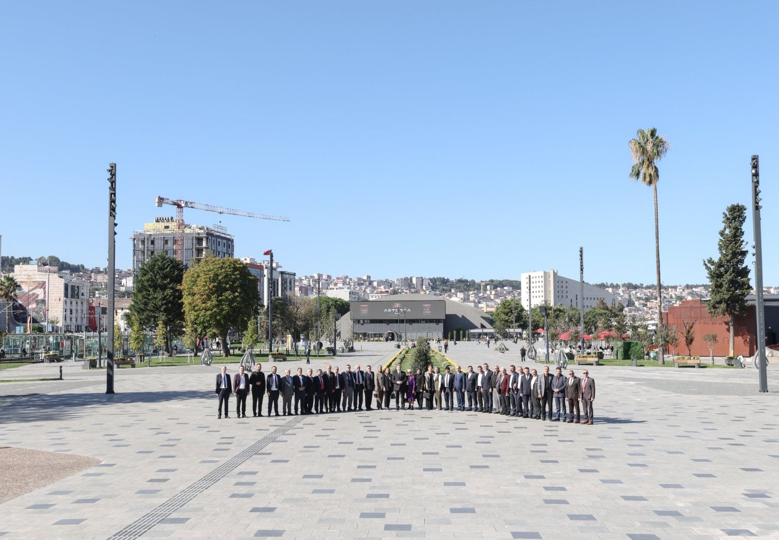 samsun haber Samsun Valisi Orhan Tavlı muhtarları ağırladı!