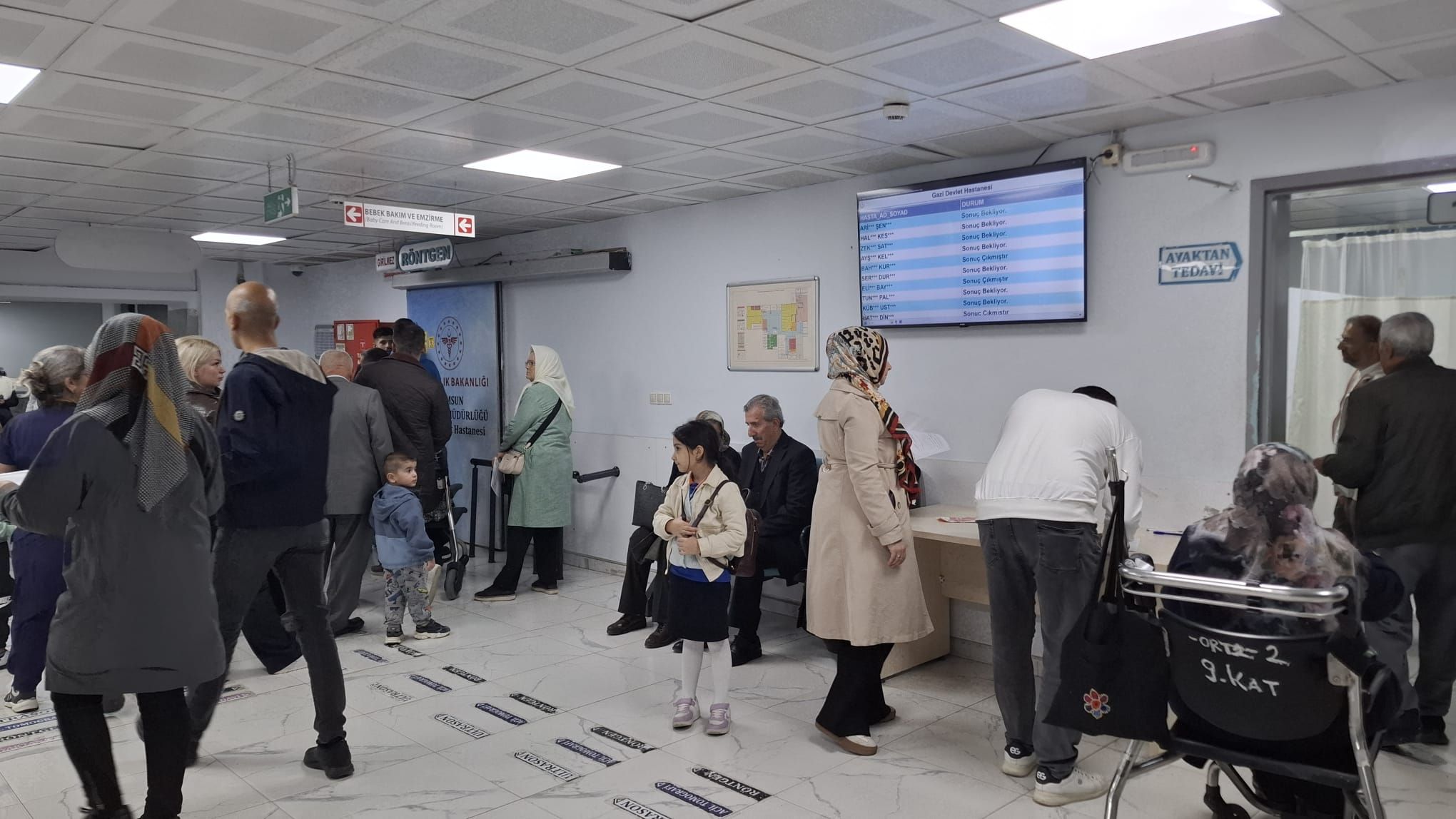 samsun haber: Samsun'da hastanelerde sistem çöktü! Bir saati aşkın aksama