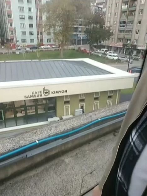 samsun haber: Samsun'da tramvayda panik anları! Yolcular tahliye edildi