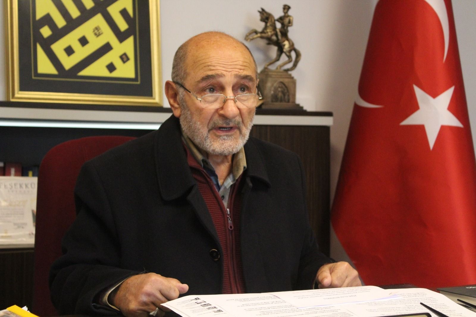 Samsun'da Saadet Partili Necati Yusufoğlu’ndan fon çağrısı 