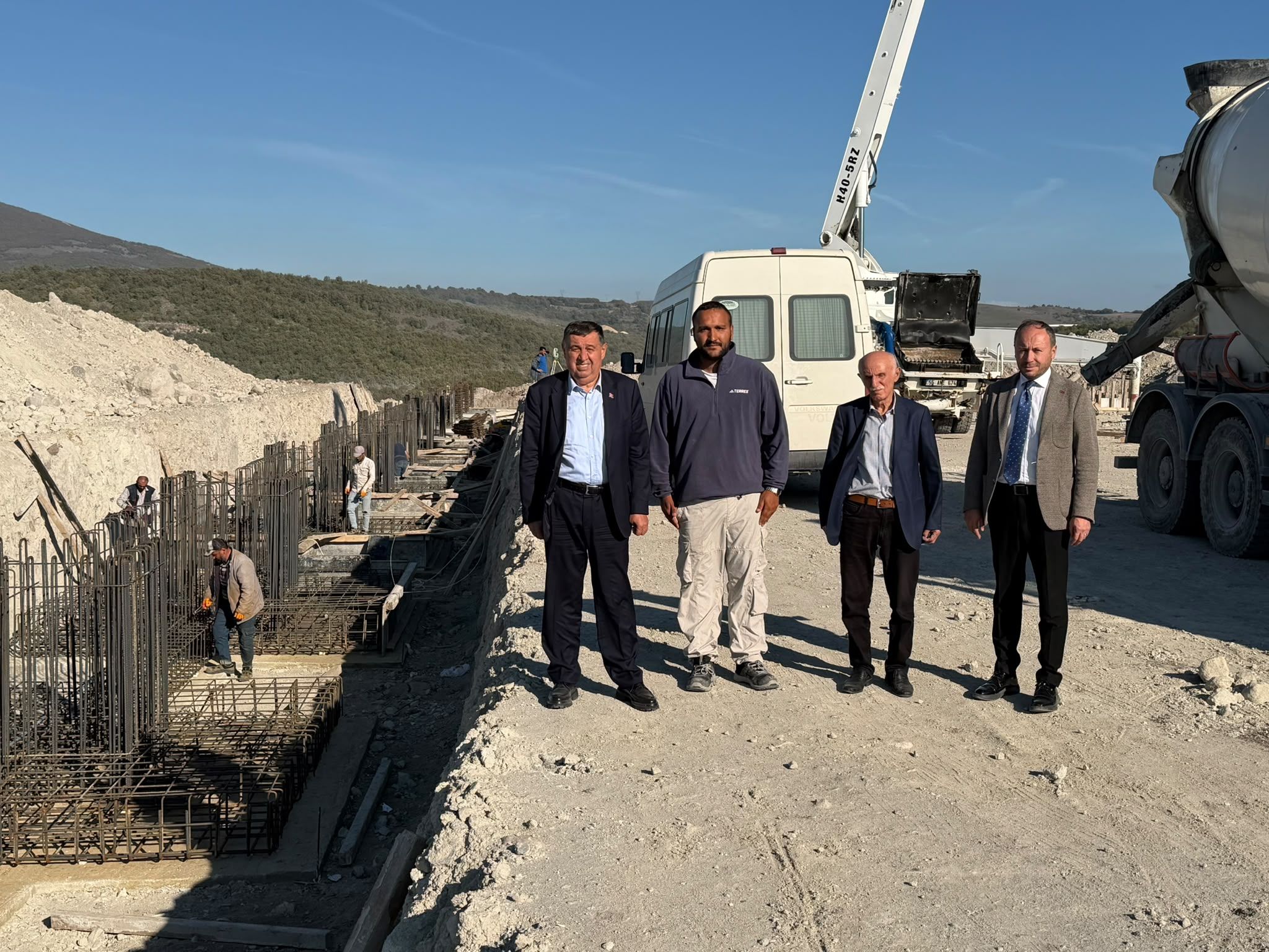 Samsun haber: Havza’da yatırım ve altyapı çalışmaları incelendi