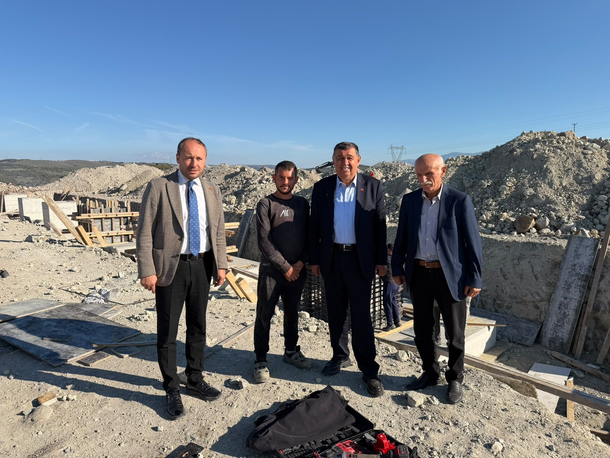 Samsun haber: Havza’da yatırım ve altyapı çalışmaları incelendi